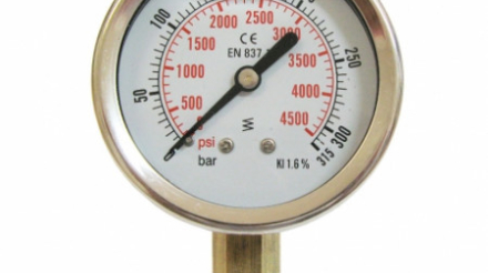 Vertical Pressure Gauge